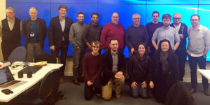 hackathon participants