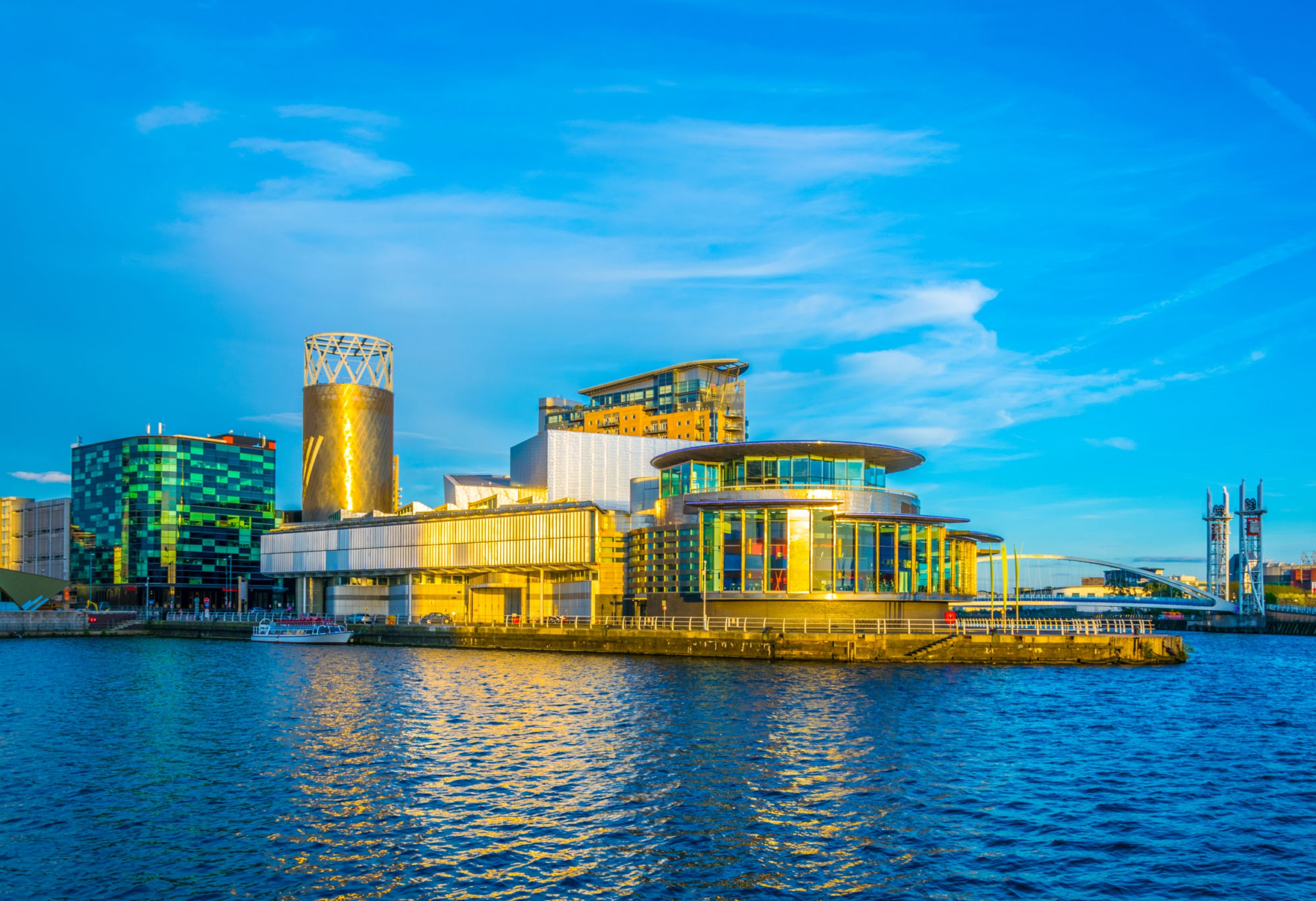 View,Of,The,Lowry,Theater,In,Manchester,,England Manchester
