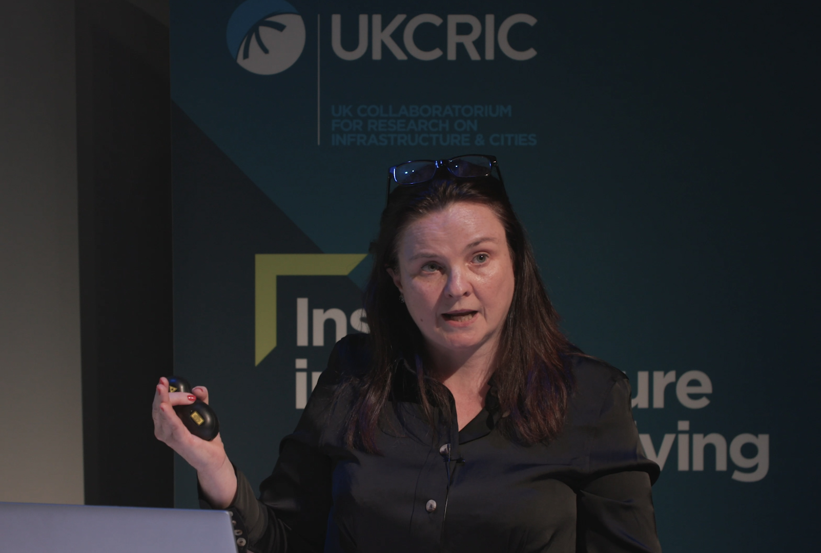 Marion Samler at UKCRIC conference