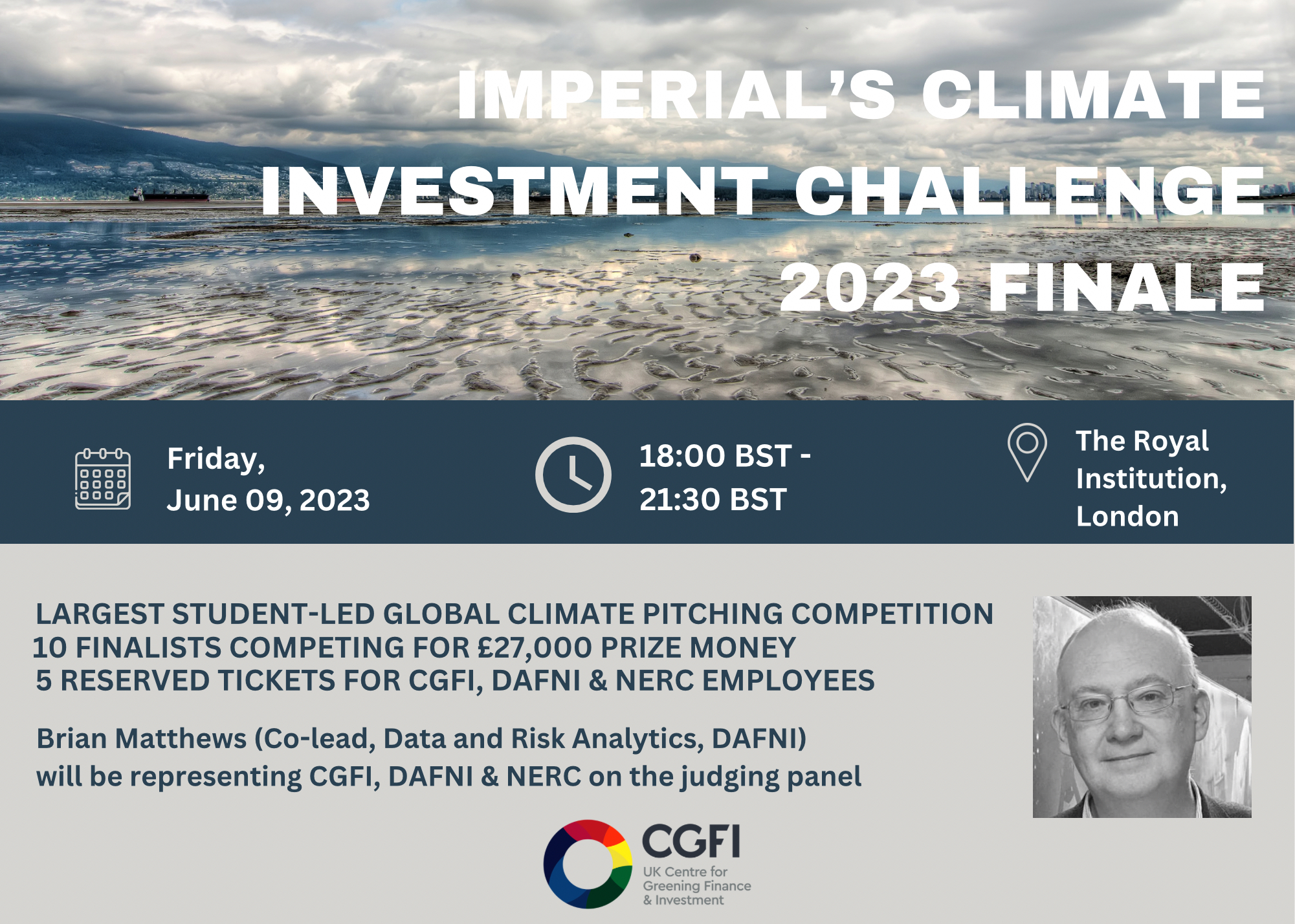 Climate Investment Challenge Advert