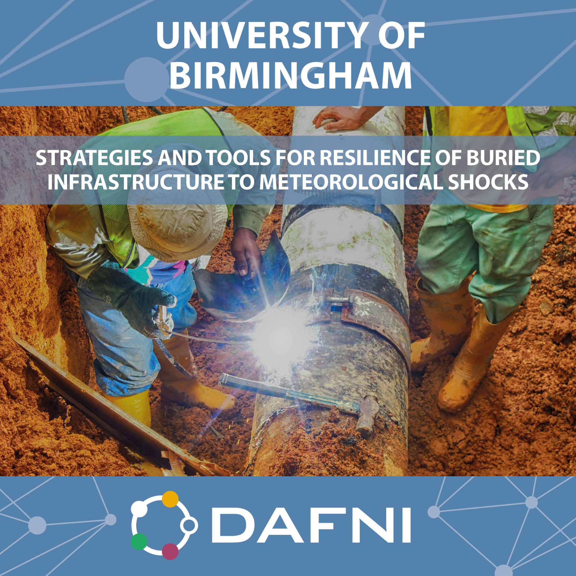 University of Birmingham - Strategies and tools for resilience of buried infrastructure to meteorological shocks
