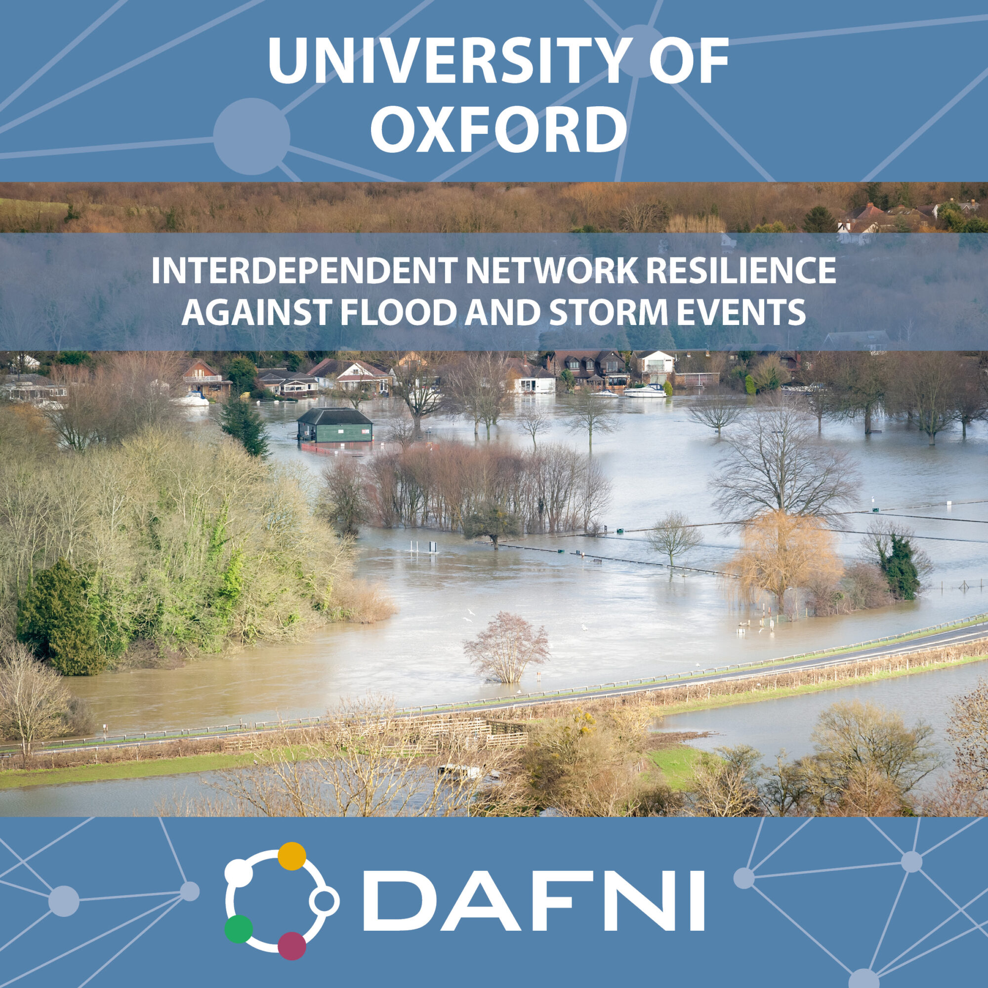 University of Oxford - Interdependent network resilience against flood and storm events