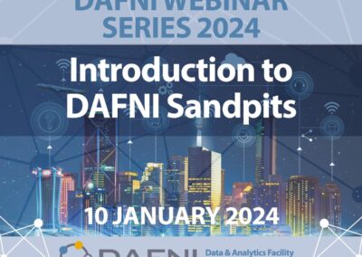 DAFNI Sandpit Webinar – Video and Presentation Now Available