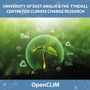 OpenCLIM tile with image of plant