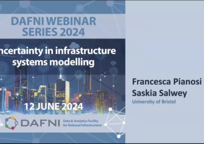 Handling uncertainty in infrastructure systems modelling
