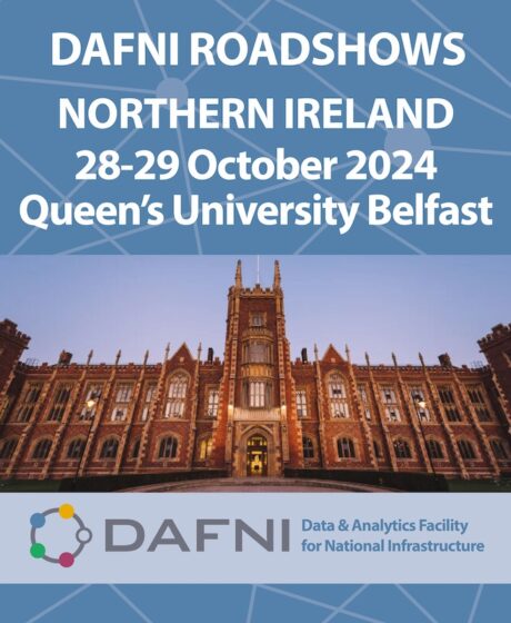 Advertising tile showing Queen's University Belfast, 28-29 October 2024