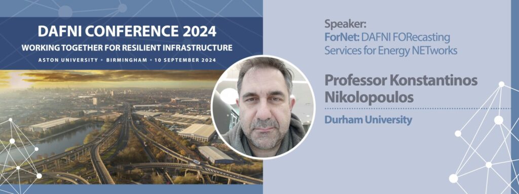 DAFNI Conference 2024 introduction slide - Konstantinos Nikolopoulos