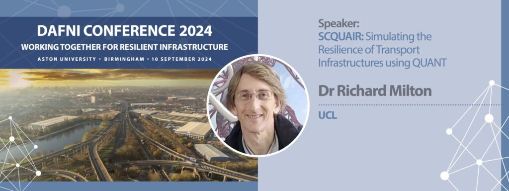 DAFNI Conference 2024 introduction slide - Richard Milton