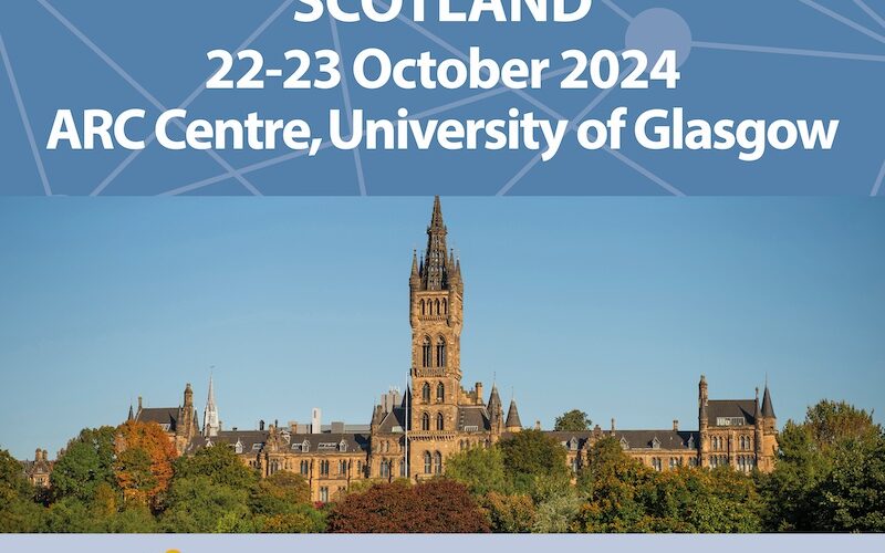 Scotland roadshow advertising tile showing the University of Glasgow