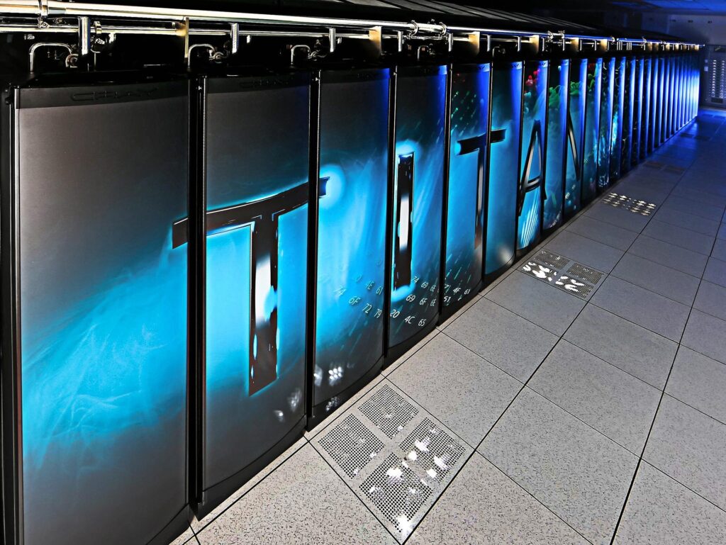 Titan data centre for portable immersive data