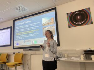 Dr Hannah Bloomfield at the DAFNI Networkshop