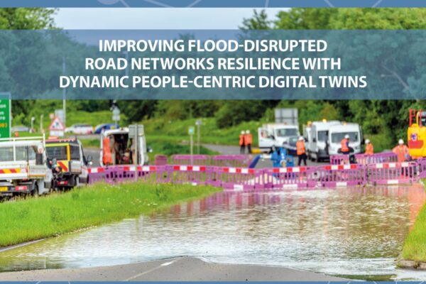 Tile for IMPACT Project showing a flooded road