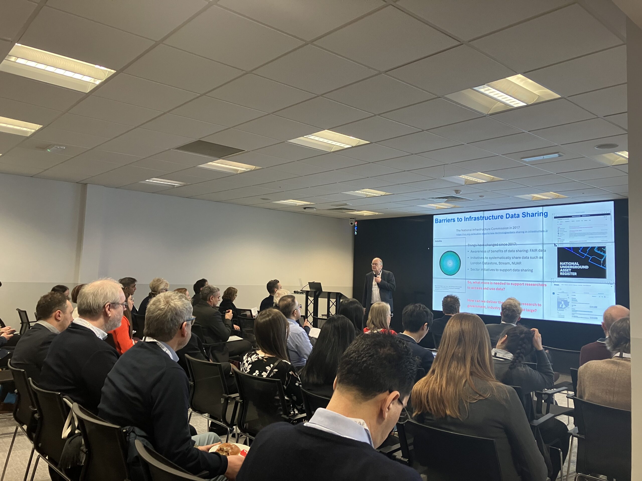 Brian at DINI showcase 2025