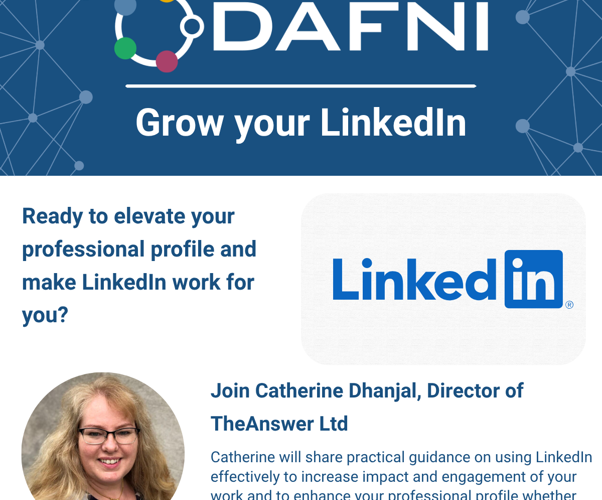 Cath's LinkedIn webinar graphic